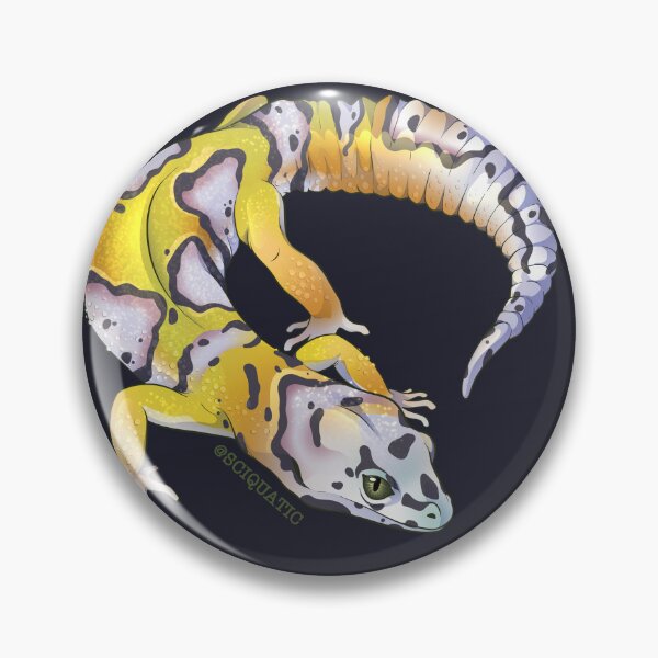 Item preview, Jungle Leopard Gecko illustration by @Sciquatic designed and sold by Sciquatic-Arts.
