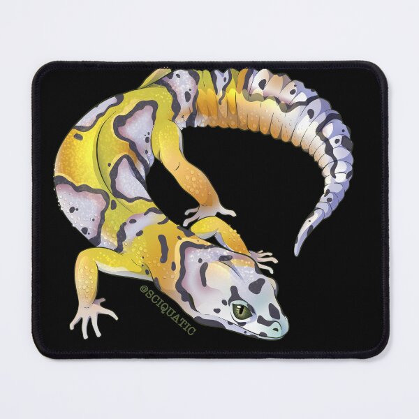 Item preview, Jungle Leopard Gecko illustration by @Sciquatic designed and sold by Sciquatic-Arts.