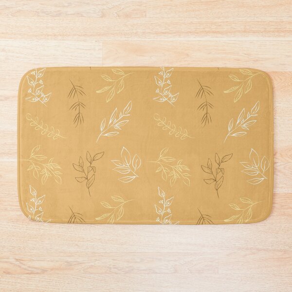 Item preview, Yellow Leaves Pattern designed and sold by MyMushroomGrove.