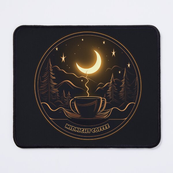 Item preview, Midnight Coffee under a Waning Moon designed and sold by StyleCut.