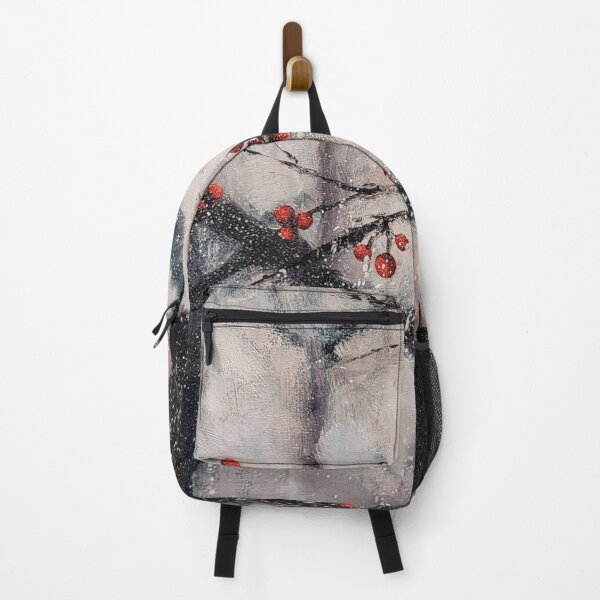 Item preview, Crimson Berries in the Snow designed and sold by Laura King  Fine Arts.