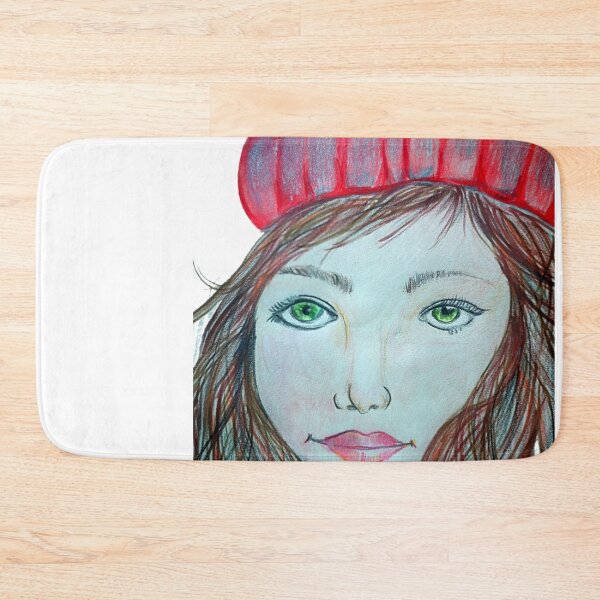 Item preview, Beautiful Girl Wearing  Red Hat designed and sold by CanDo20.