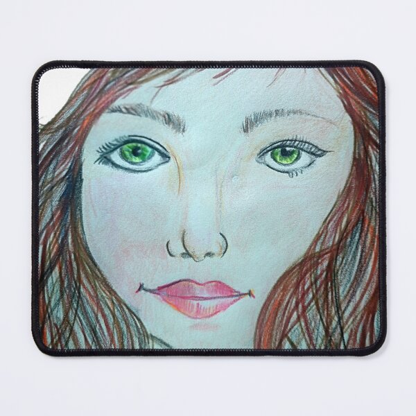Item preview, Beautiful Girl Wearing Red Hat designed and sold by CanDo20.