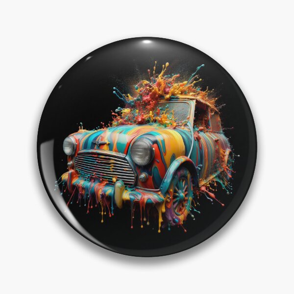 Item preview, Mini Car Paint Blast Art designed and sold by fatbanana.