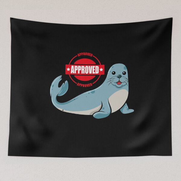 Item preview, Seal of Approval,  designed and sold by NaaEchDesign ⭐⭐⭐⭐⭐.