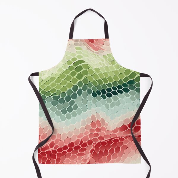 Item preview, Aqua and Coral Hues: Abstract Honeycomb Gradient designed and sold by VectorPlace.