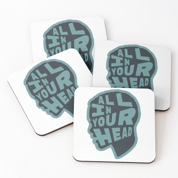 Item preview, It's all in your head. Blue designed and sold by Perke8.
