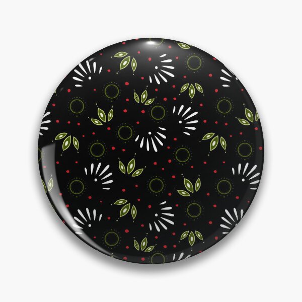 Item preview, Dotty Leaves - Black designed and sold by JaselviiStudio.