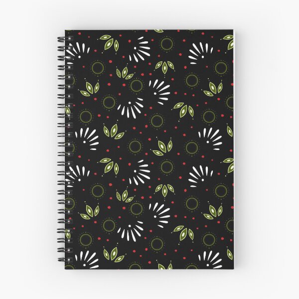 Item preview, Dotty Leaves - Black designed and sold by JaselviiStudio.