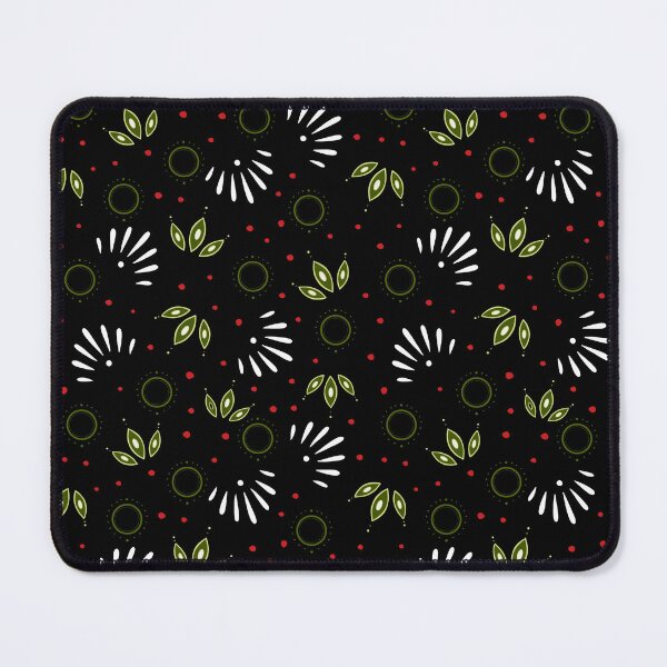 Item preview, Dotty Leaves - Black designed and sold by JaselviiStudio.