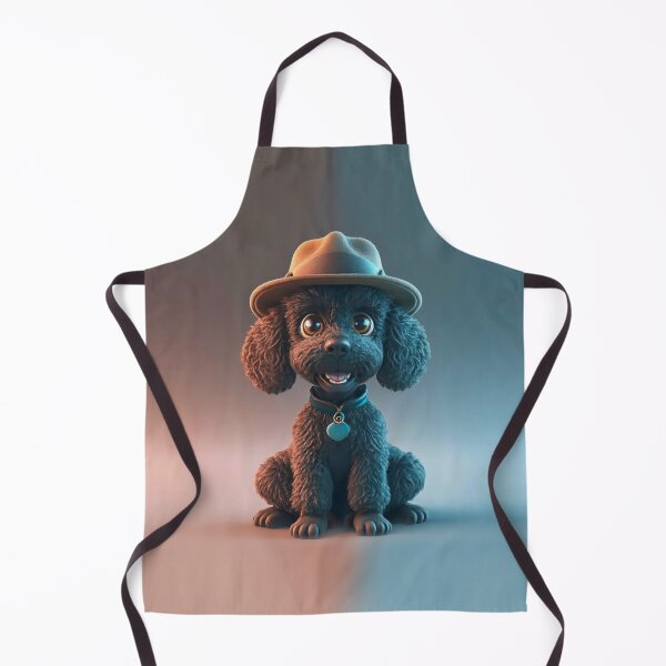Item preview, Cute smiling cartoon Poodle dog designed and sold by Colorful-Worlds.