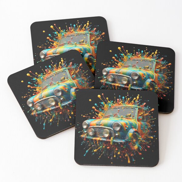 Item preview, Mini Car Paint Blast Art designed and sold by fatbanana.