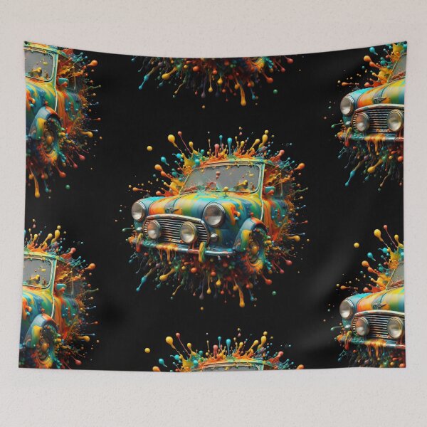 Item preview, Mini Car Paint Blast Art designed and sold by fatbanana.