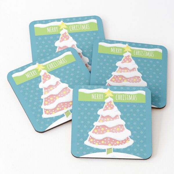 Item preview, Merry Christmas Cotton Candy Christmas Tree  designed and sold by sfernleaf.