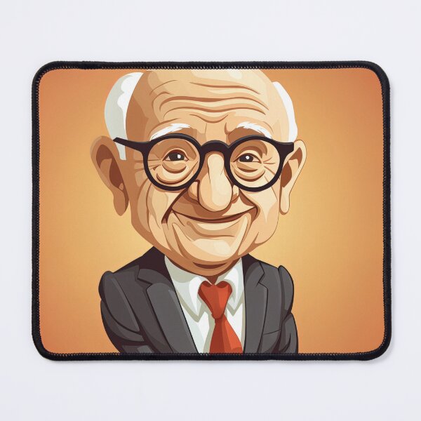 Item preview, Milton Friedman | cute style designed and sold by ComicsFactory.