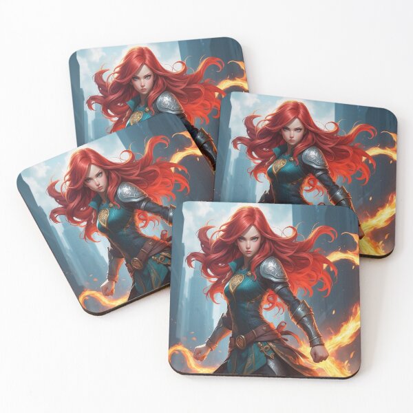 Item preview, red hair girl designed and sold by Mahzxczxc022.