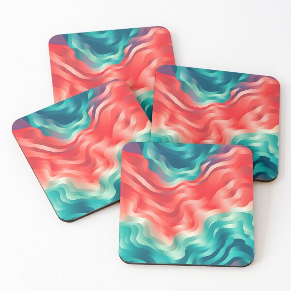 Item preview, Aqua Flame: Dynamic Red and Blue Abstract designed and sold by VectorPlace.