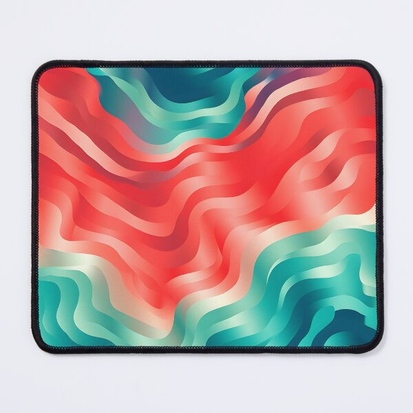 Item preview, Aqua Flame: Dynamic Red and Blue Abstract designed and sold by VectorPlace.