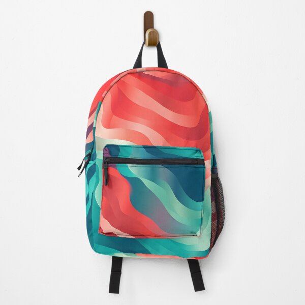 Item preview, Aqua Flame: Dynamic Red and Blue Abstract designed and sold by VectorPlace.