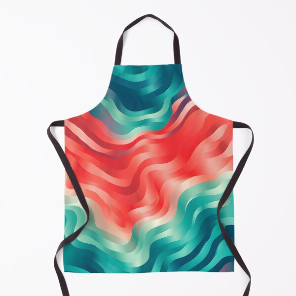 Item preview, Aqua Flame: Dynamic Red and Blue Abstract designed and sold by VectorPlace.