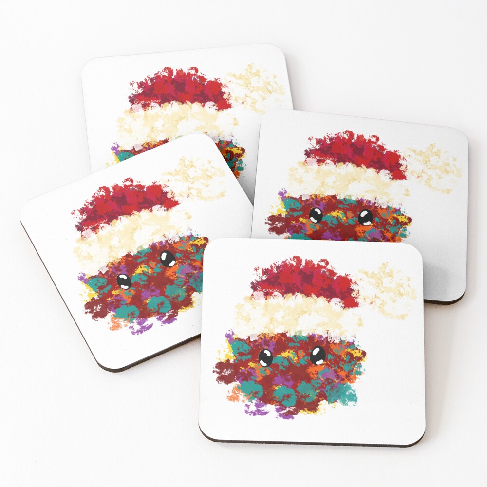 Item preview, Coasters (Set of 4) designed and sold by VELUNOKIART.