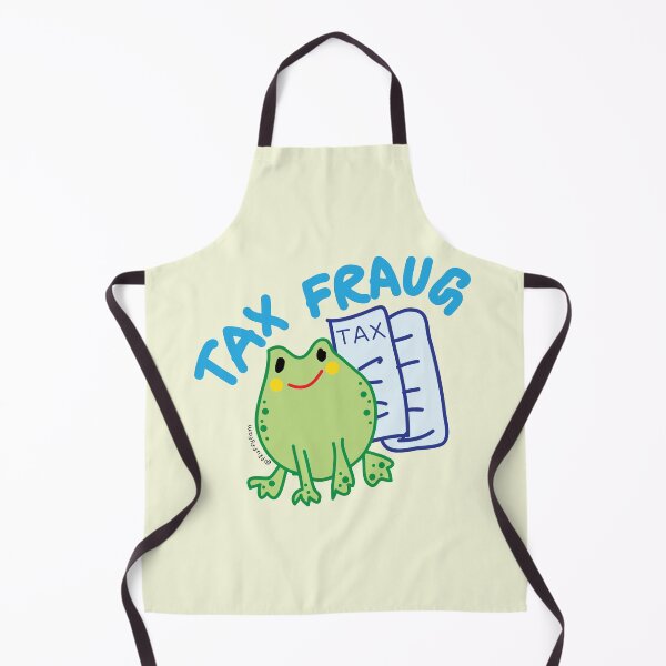 Item preview, Funny cute tax fraud frog pun designed and sold by fluffyfamcraft.