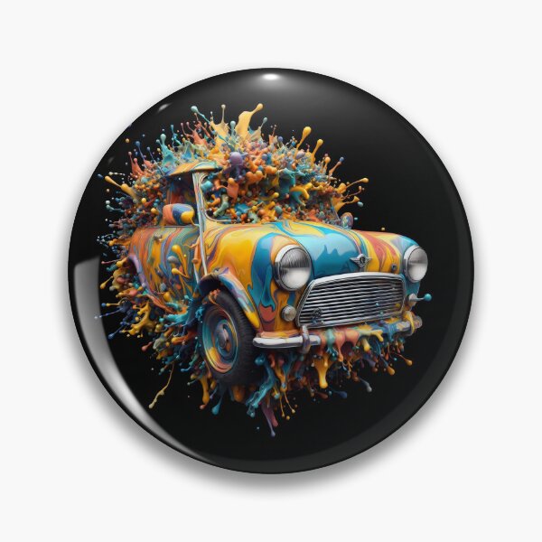 Item preview, Mini Car Paint Blast Art designed and sold by fatbanana.