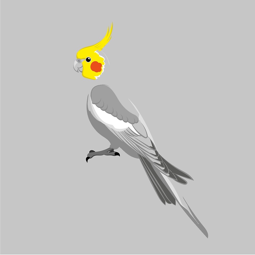 "Cockatiel" by ZolinStudio | Redbubble