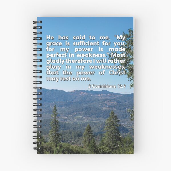 Item preview, 2 Corinthians 12 9 My Grace Is Sufficient For You designed and sold by InsprtnlArtbyDP.