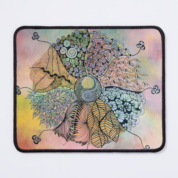 Item preview, Mandala meditative art zentangle designed and sold by Kat115.