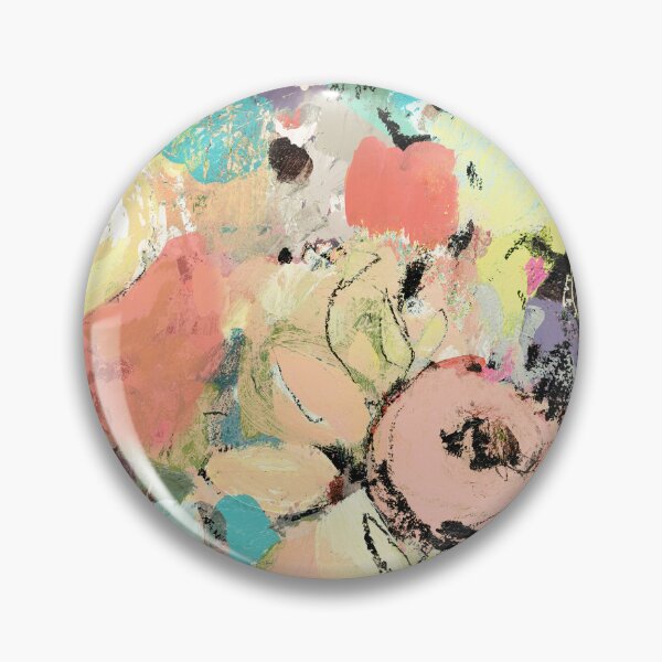 Item preview,  Abstract Floral in Soft Bright Tones designed and sold by Sue Zipkin.