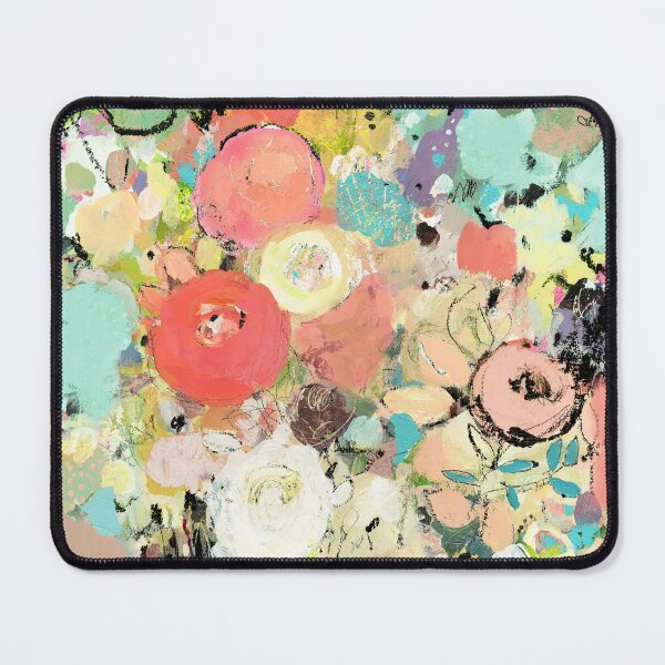 Item preview, Abstract Floral in Soft Bright Tones designed and sold by Sue Zipkin.