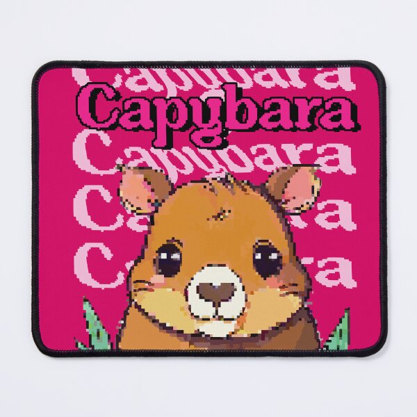 Item preview, cute Capybara pixel art designed and sold by D-fineShop.