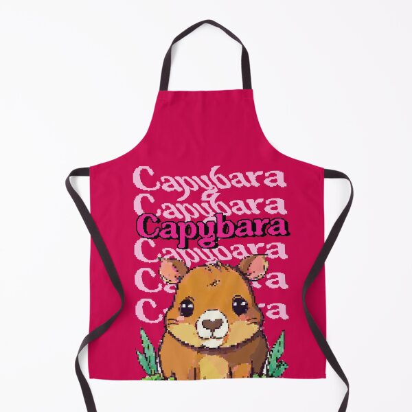 Item preview, cute Capybara pixel art designed and sold by D-fineShop.