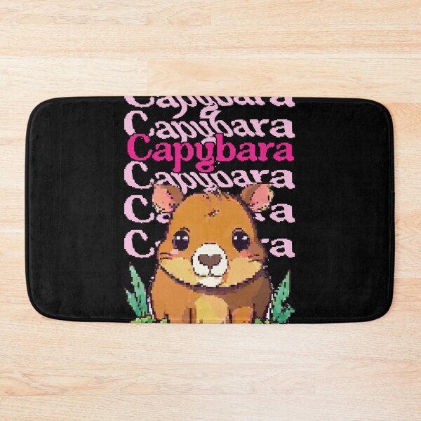 Item preview, cute Capybara pixel art designed and sold by D-fineShop.