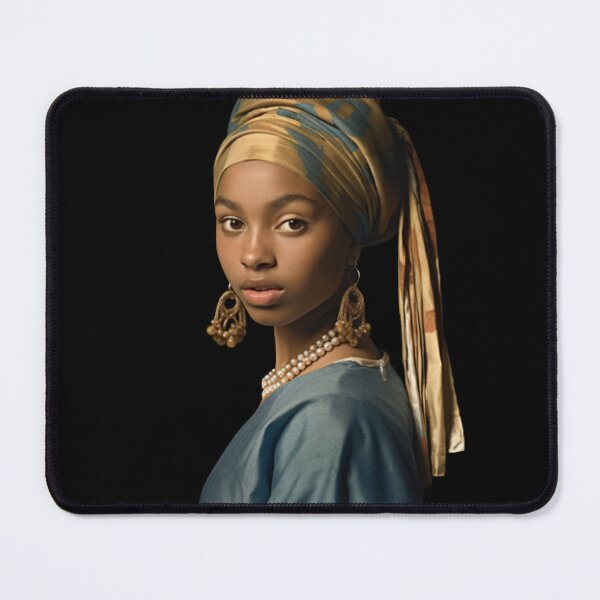 Item preview, The African Girl with the Pearls designed and sold by Bring Back Culture.