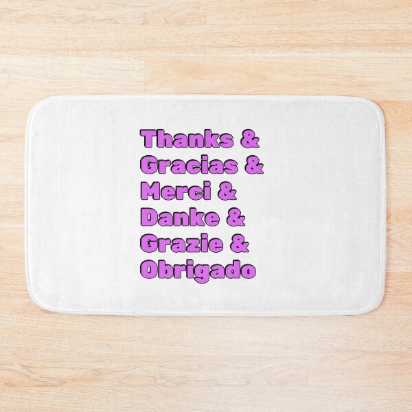Item preview, Thank you - giving thanks in different languages - happy thanksgiving designed and sold by Inspirationmotivation.