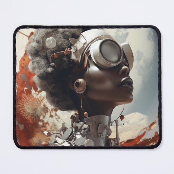 Item preview, Afrofuturism Art designed and sold by MidJourneymen.
