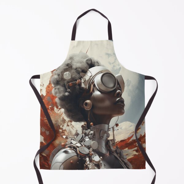 Item preview, Afrofuturism Art designed and sold by MidJourneymen.