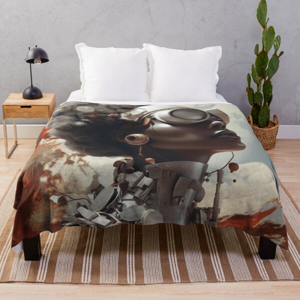 Item preview, Afrofuturism Art designed and sold by MidJourneymen.