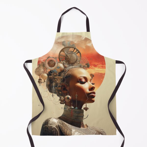 Item preview, Afrofuturism Art designed and sold by MidJourneymen.