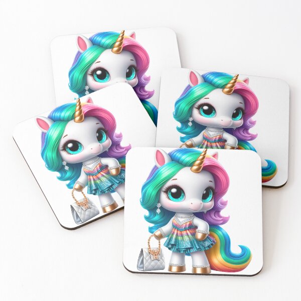 Item preview, Copy of Cute Rainbow Unicorn Luxury and Glamor No. 11 designed and sold by Nathalymx.