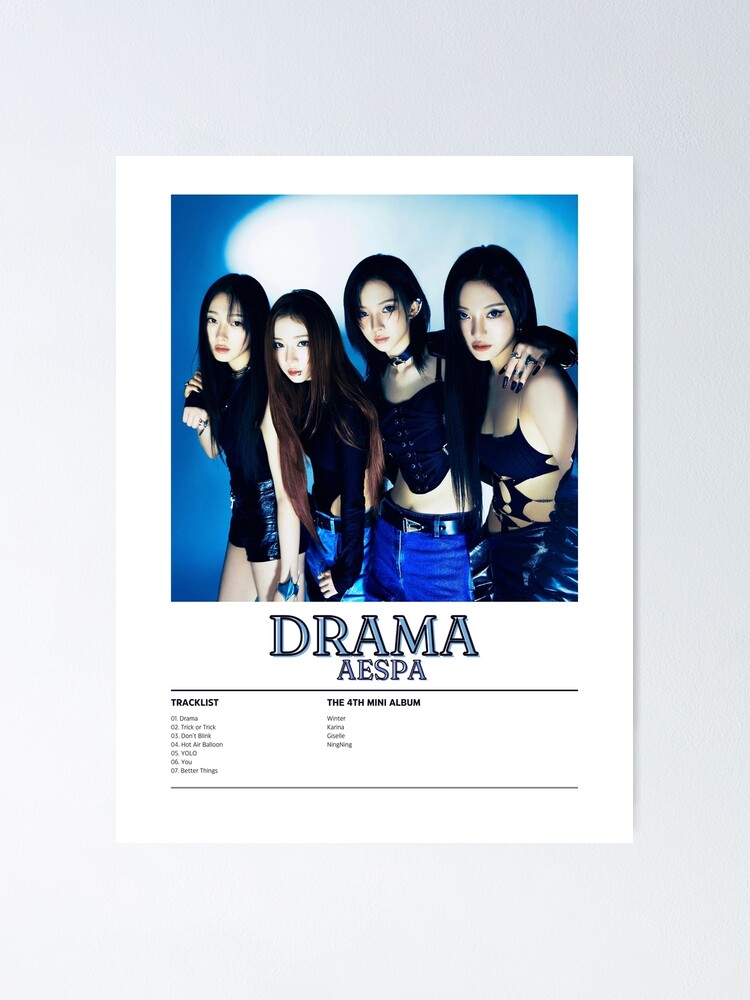 AESPA Drama tracklist (drama ver.)