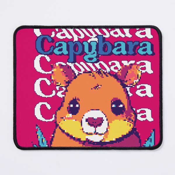 Item preview, cute Capybara pixel art designed and sold by D-fineShop.