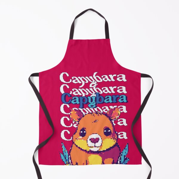 Item preview, cute Capybara pixel art designed and sold by D-fineShop.