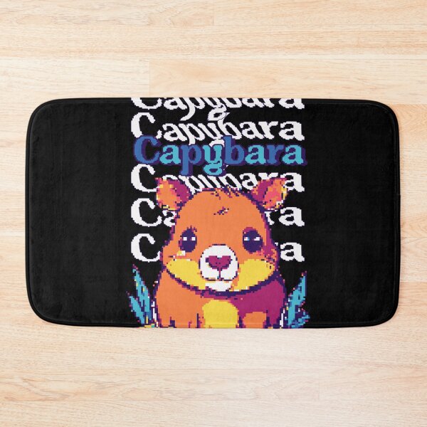 Item preview, cute Capybara pixel art designed and sold by D-fineShop.