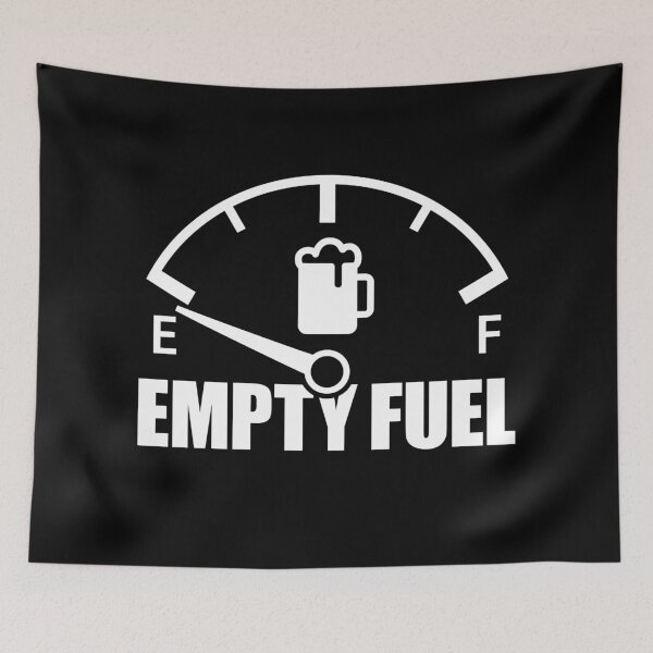 Item preview, Beer Empty Fuel Gauge (white) designed and sold by VEB Ostladen.