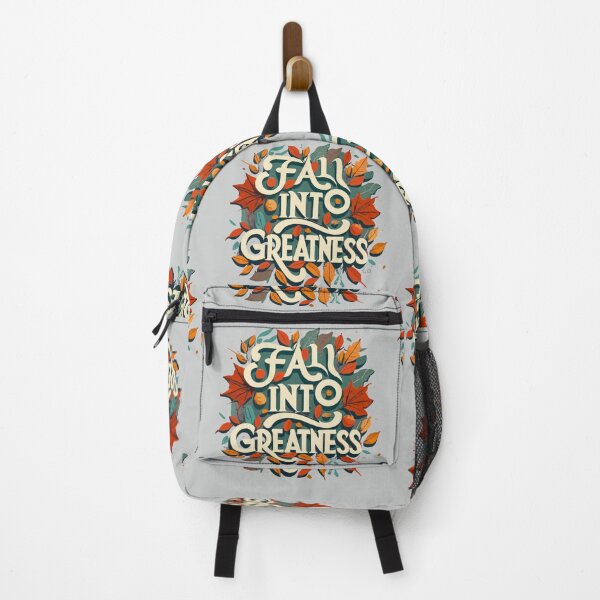 Item preview, Fall Into Greatness - Fall Theme Inspirational Quotes About Motivation designed and sold by MindfulVisionz.