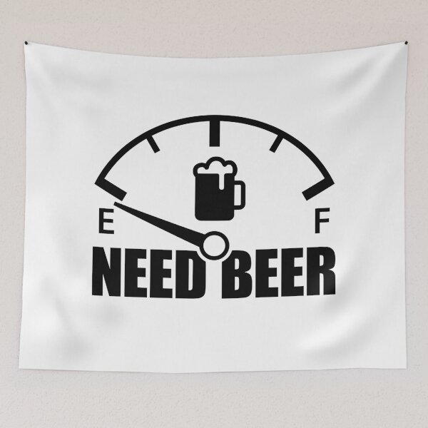 Item preview, Beer Need Fuel Gauge (black) designed and sold by VEB Ostladen.