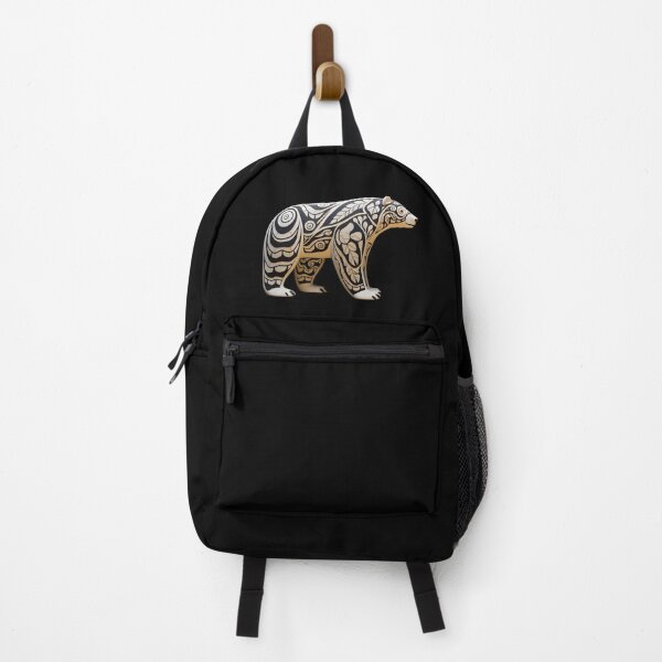 Item preview, Polar Bear Inspired by Inuit Art designed and sold by stainedglass101.